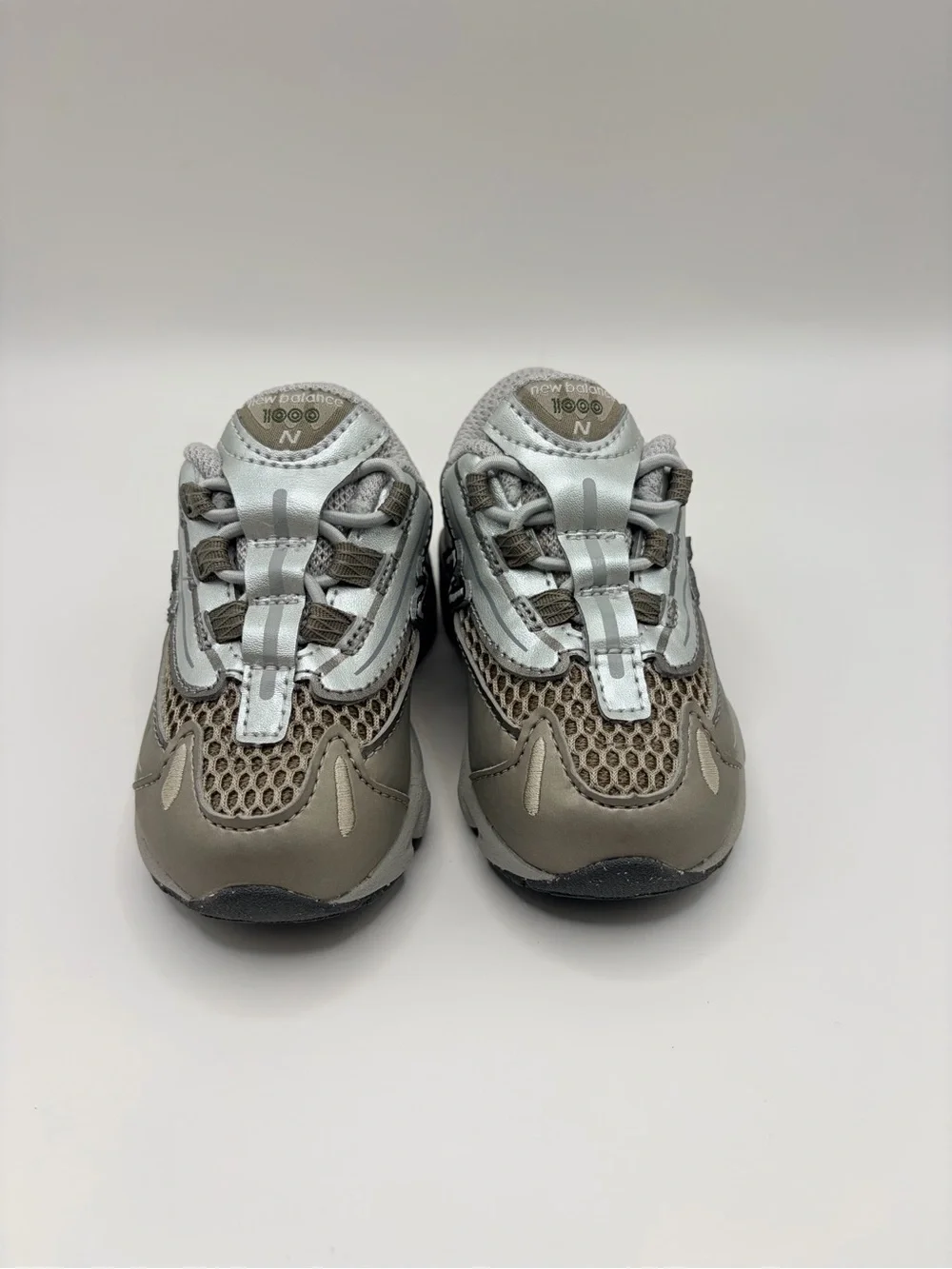 New Balance Kids 1000 Lightweight Athletic Sneakers - Gray